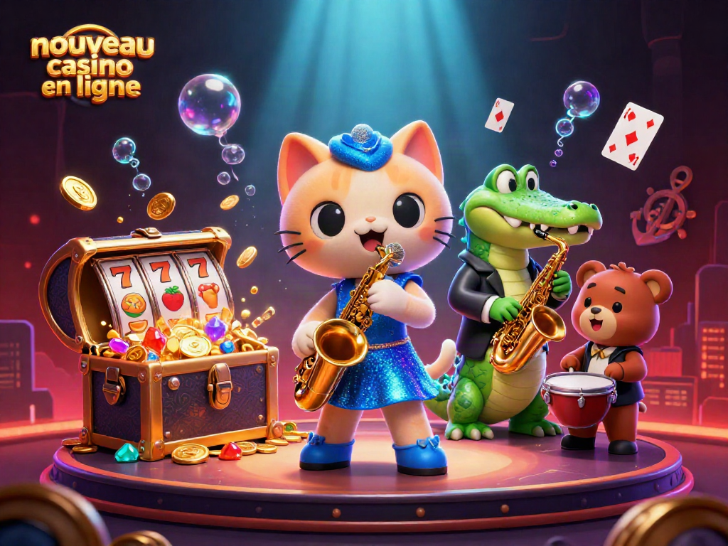 Plongée dans un nouveau casino en ligne avec des animations vivantes et des personnages amusants.