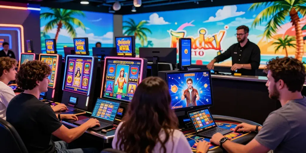 Enjoying exciting gaming at jokacasino.live/fr online casino with vibrant games and live dealers